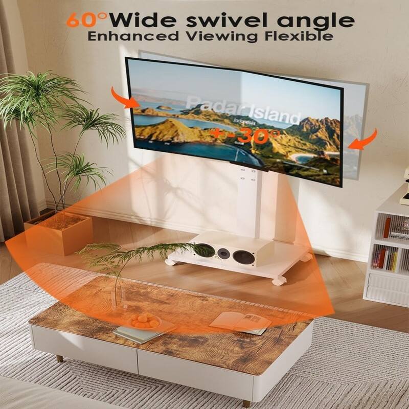 Rolling TV Stand