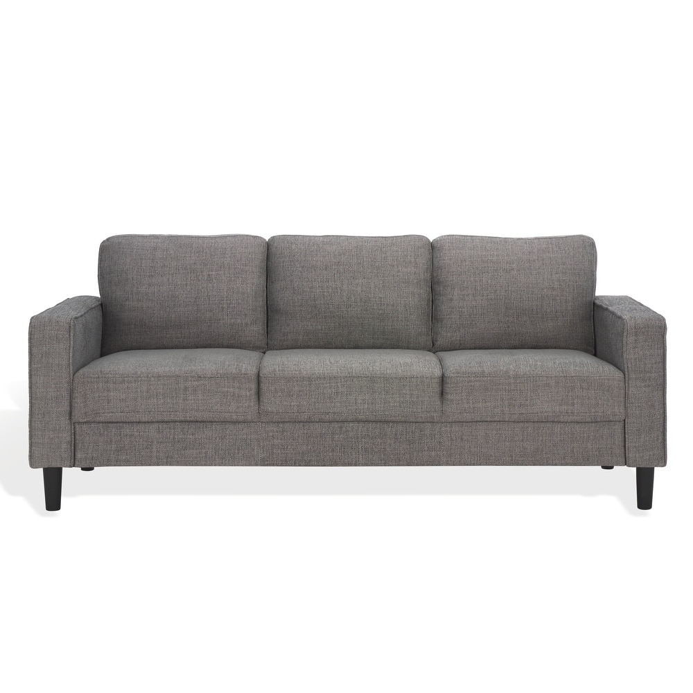 SAFAVIEH Couture Felicianya Modern 3 Seater Sofa - 77"W x 31"D x 34"H