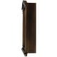 preview thumbnail 2 of 3, Bedford Clock Collection Noah 22 In Chestnut Wood Pendulum Wall Clock - 22 in