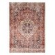 preview thumbnail 1 of 7, ECARPETGALLERY Hand-knotted Antalya Vintage Red Wool Rug - 7'1 x 9'10