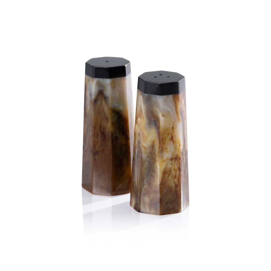 Langham Resin Salt & Pepper Shaker Set