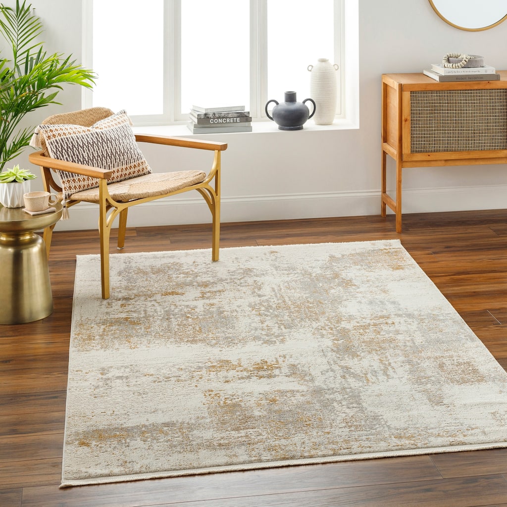 Livabliss Perugia Distressed Abstract Area Rug