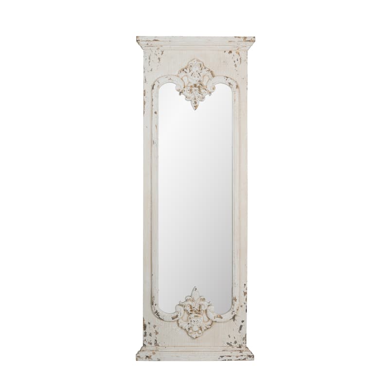 Full Length Mirror with Solid Wood Frame