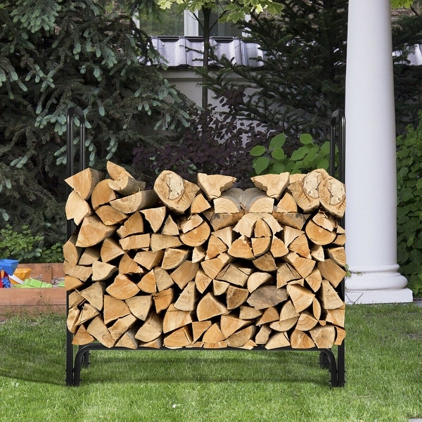 Best outdoor sales wood rack