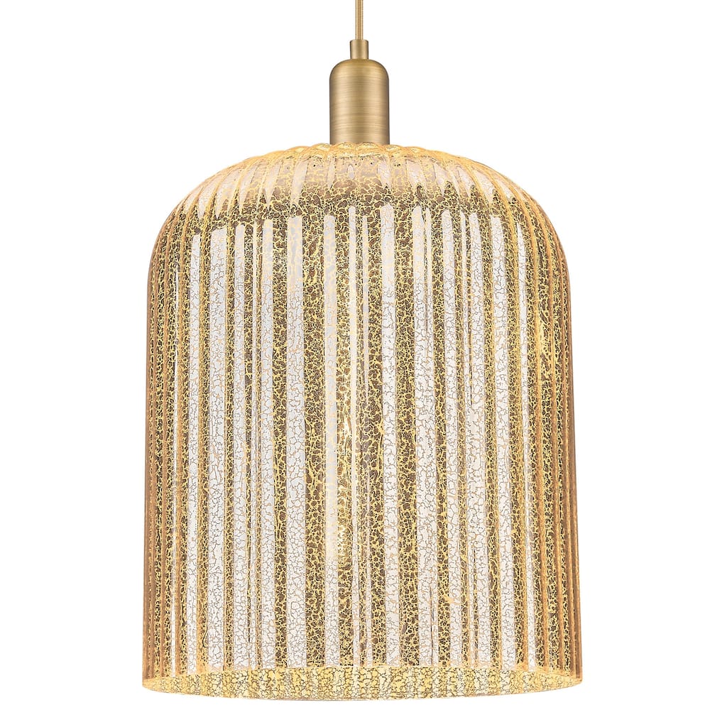 Innovations Lighting 716-1P-G559-12ME Bridal Veil 12" Wide Pendant