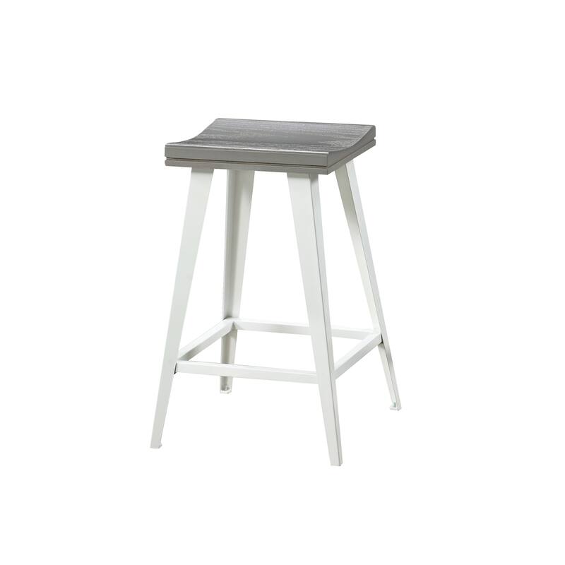 Kaylen Modern 3-Piece Steel Legs Counter Height Table Set by Furniture of America