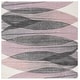 preview thumbnail 18 of 90, SAFAVIEH Hollywood Mergita Mid-Century Modern Abstract Rug 6'7" Square - Ivory/Purple