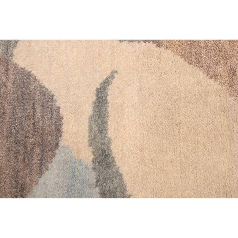 ECARPETGALLERY Hand-knotted Peshawar Ziegler Multi Color Wool Rug - 4'5 x 6'5