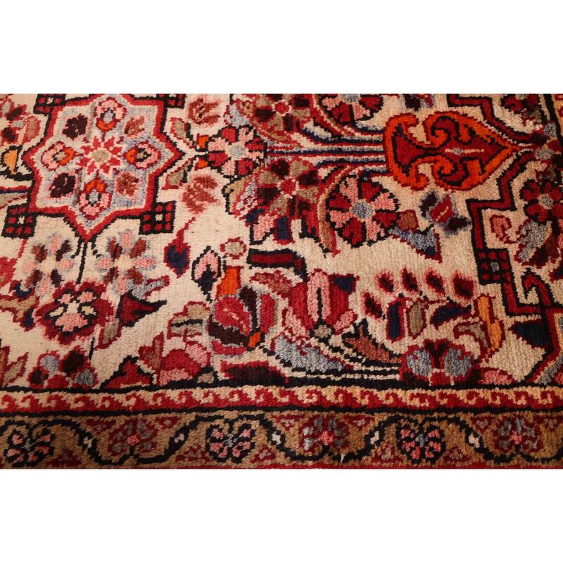 ECARPETGALLERY Hand-knotted Andelz Cream Wool Rug - 5'0 x 8'7