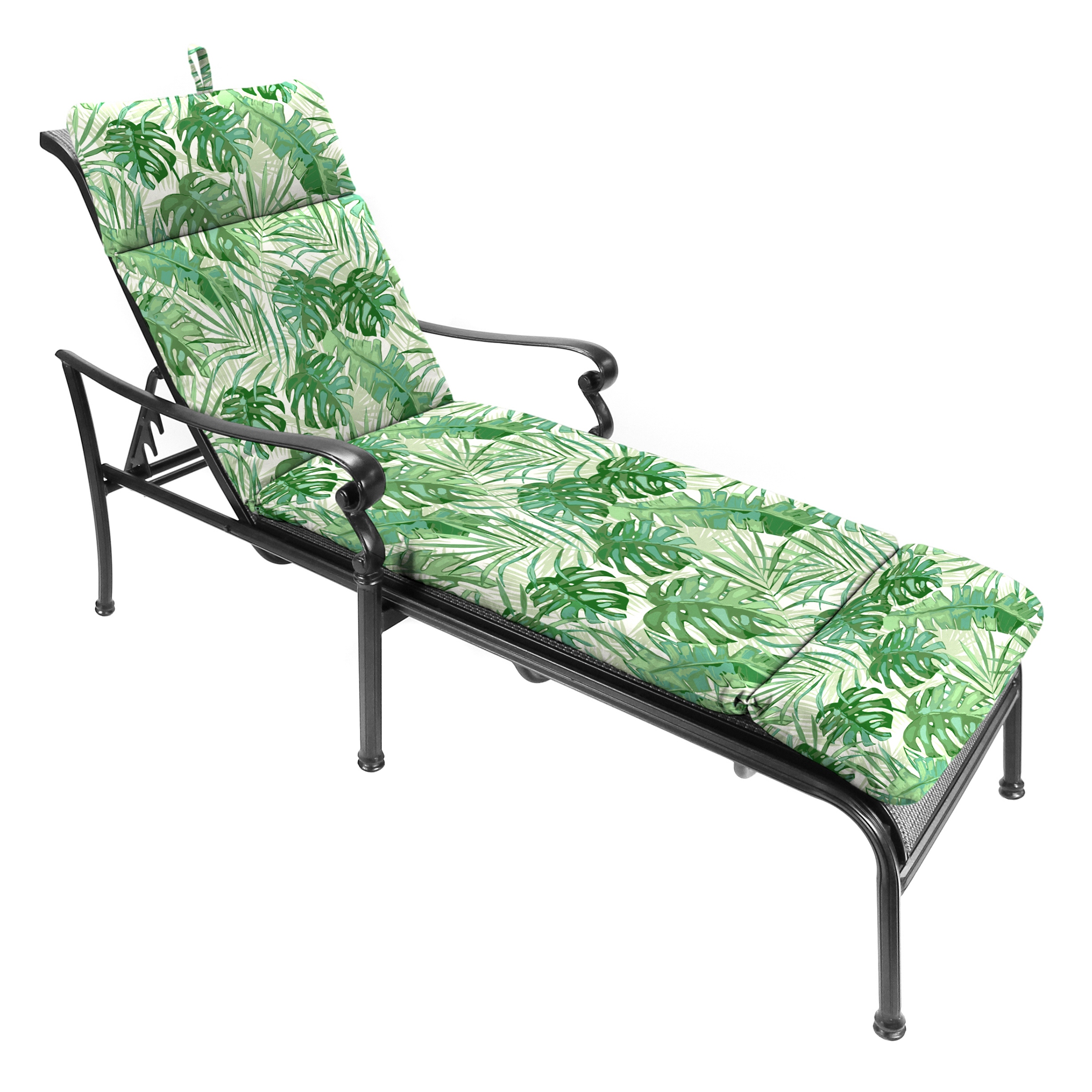 Sunbrella solid outdoor chaise shop cushion 74 x 22