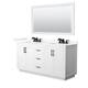Option White, Black Trim, Giotto Quartz Top