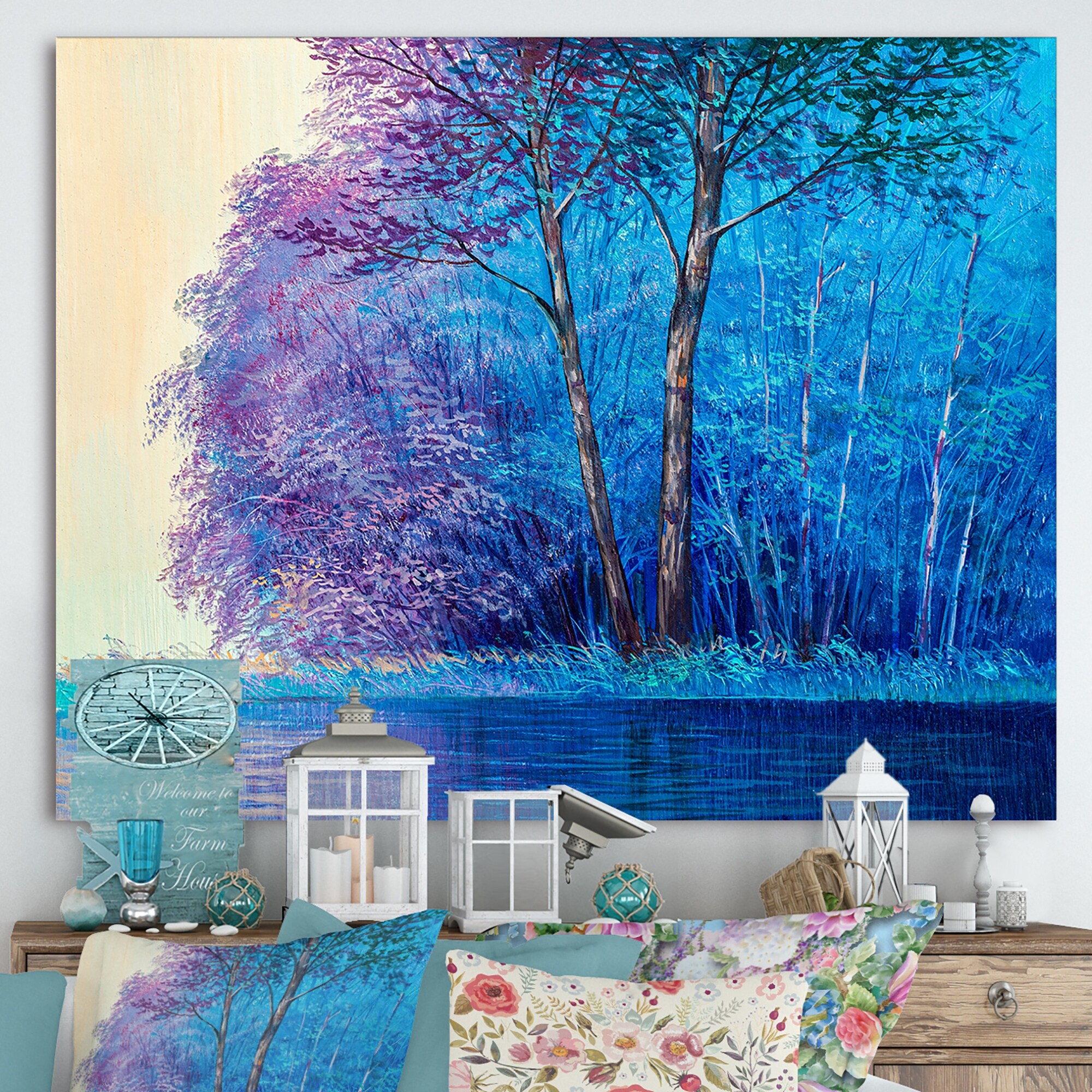 Designart-'Colorful-Happy-