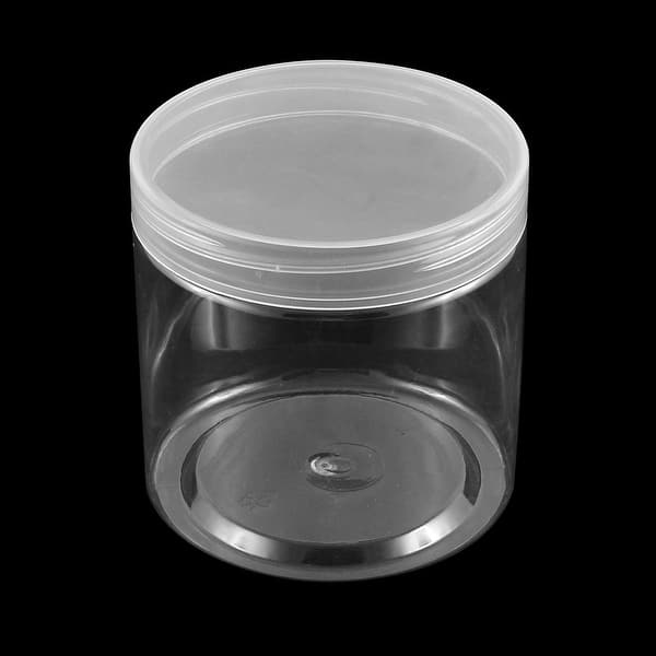 Clear round polystyrene containers - Storage Tubes