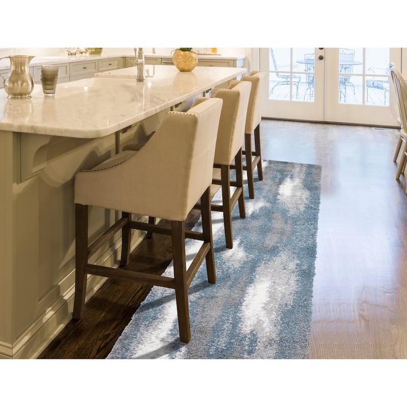 Noori Rug Lux Baxter Abstract 2-Inch Shag Rug