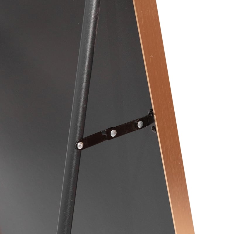 63'' x 20'' Aluminium Alloy Arch Full Length Mirror with Stand
