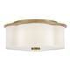 preview thumbnail 4 of 7, Hinkley Lighting 46441 Delaney 2 Light 14" Wide Flush Mount Drum