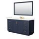 Option Dark Blue, Gold Trim, Giotto Quartz Top