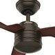 preview thumbnail 6 of 13, Hunter 52" Cabo Frio Outdoor Ceiling Fan with Wall Control, Damp Rated