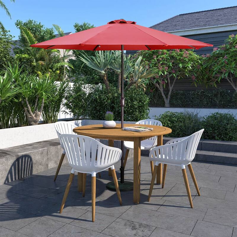 9 ft.Aluminum Market High Quality Light Tilt Patio Beach Umbrella without Base