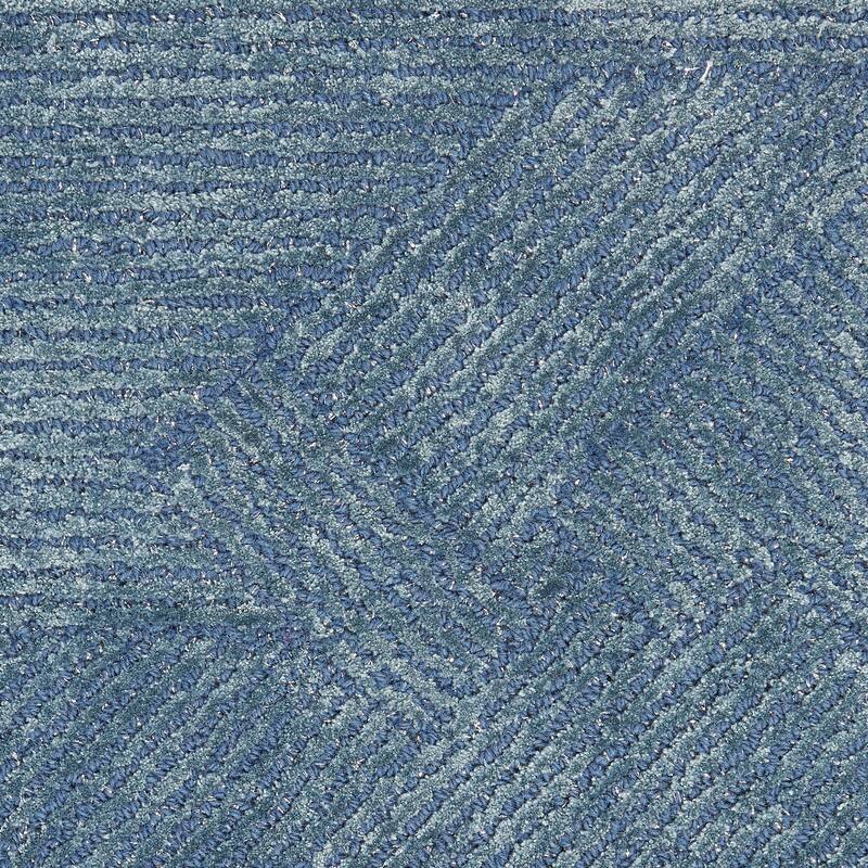 Michael Amini Abstract Linear Shimmer Area Rug