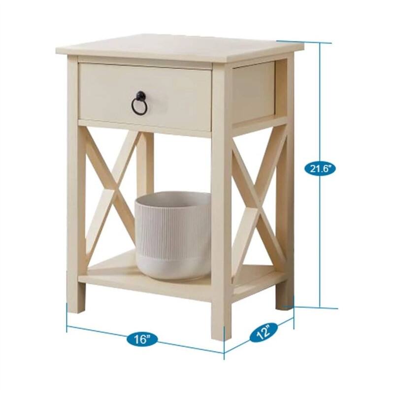 Night Stand Wooden End Table