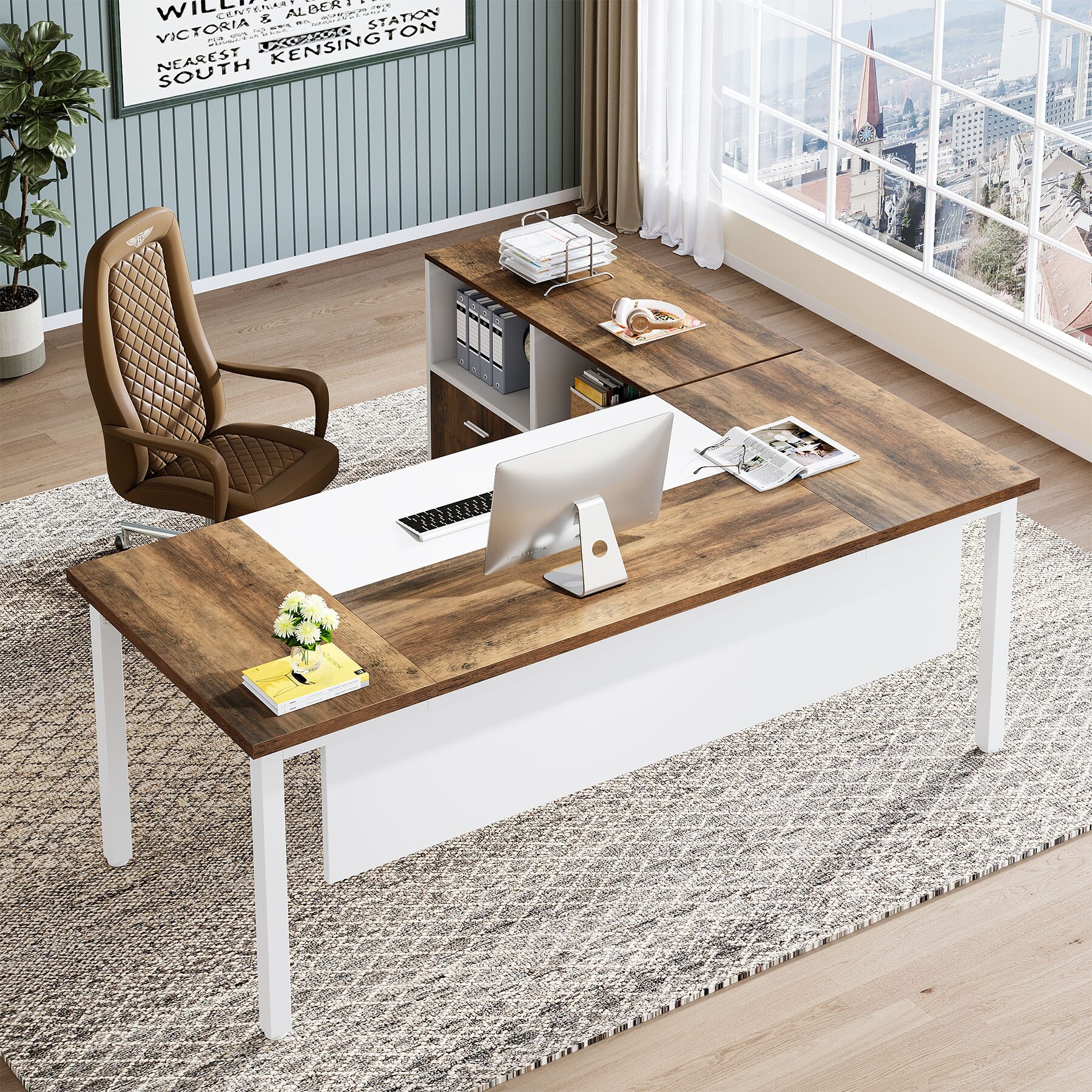 L desk office sale
