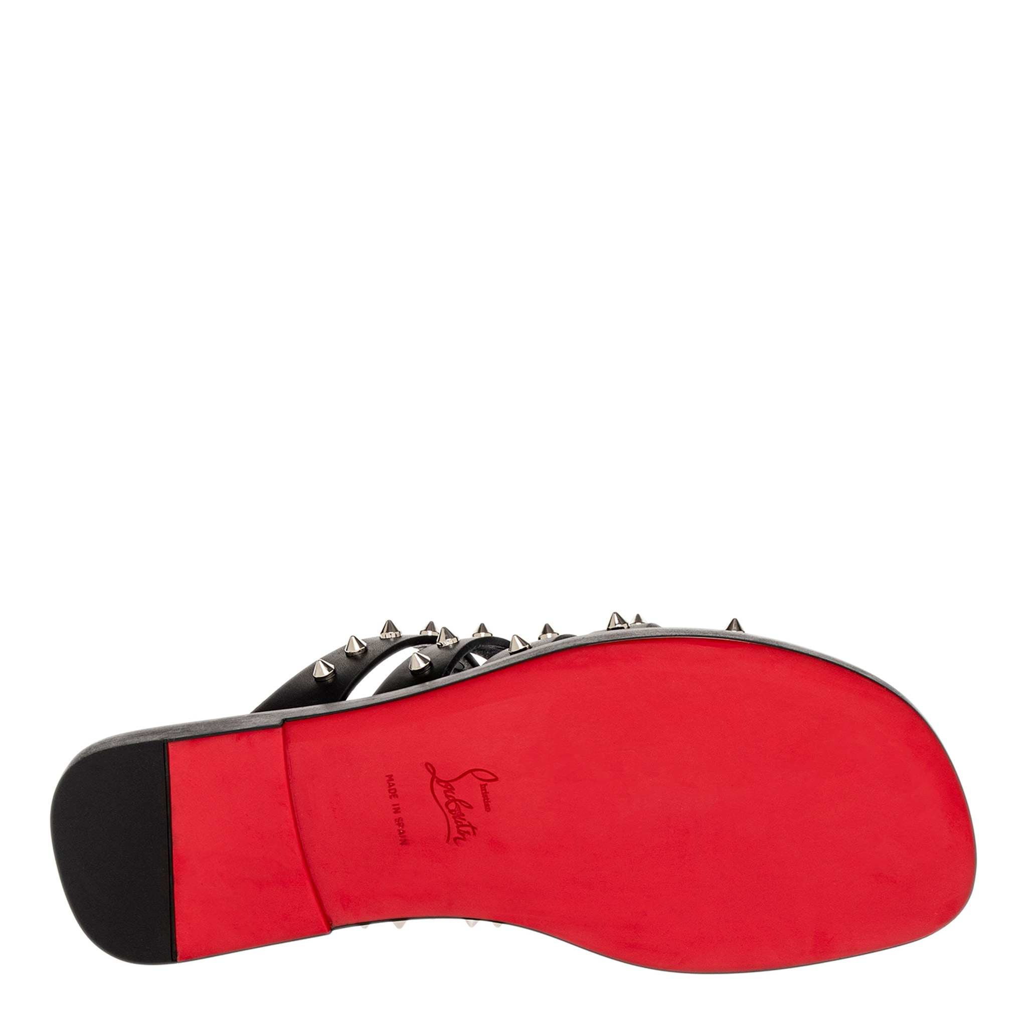 Christian Louboutin Charja Flat Mules - Overstock - 43147309