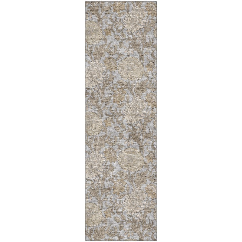 Premium Washable Super Soft Floral Mayfield Rug