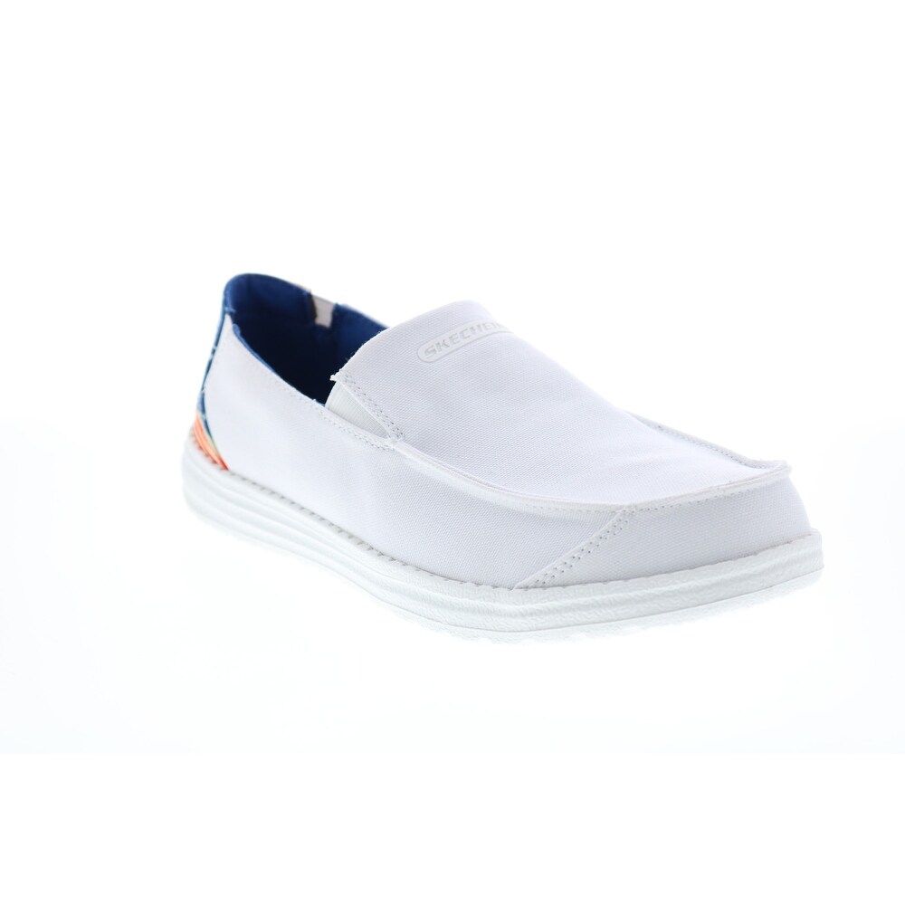 men's white skechers