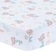 preview thumbnail 1 of 4, Bedtime Originals Disney Baby The Little Mermaid White Fitted Crib Sheet - Ariel