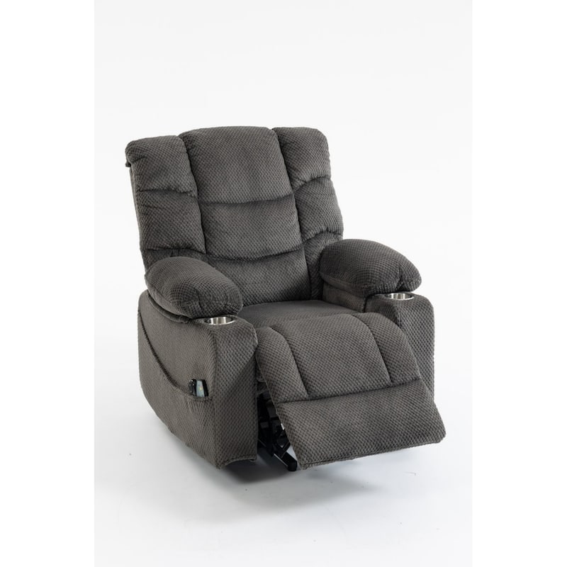 32.3" Elderly Power Lift Recliner，Power Lift Assist Chair，One-Box Packaging, 48-Hour Backrest Rebound