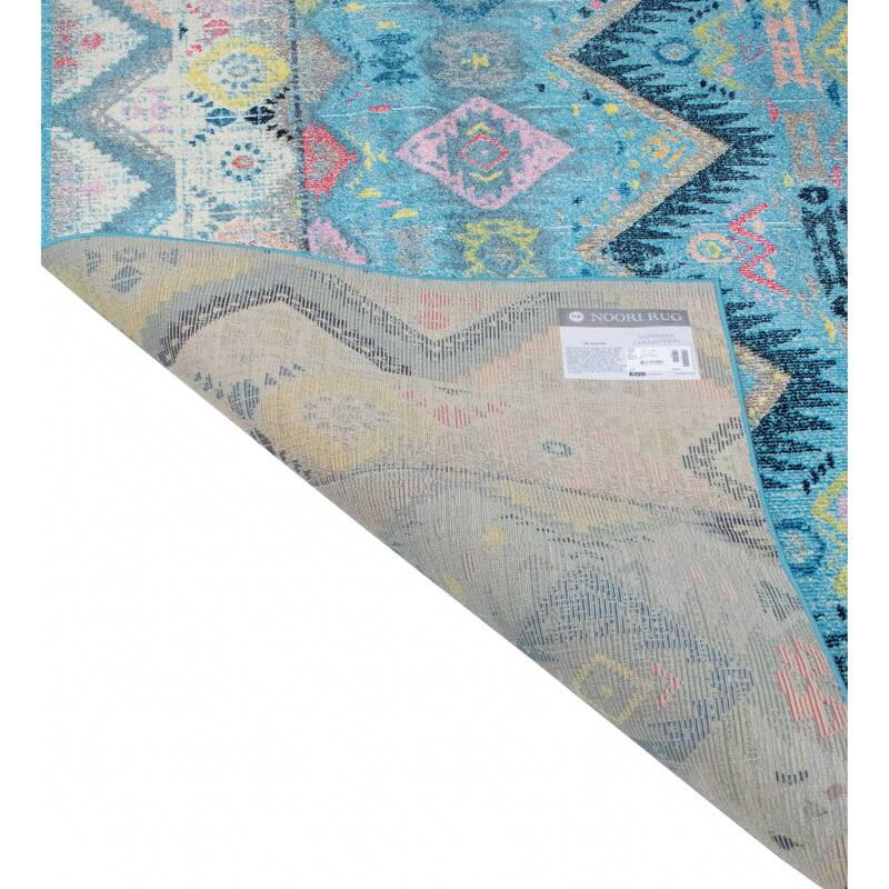 Noori Rug Sapphire Gearldine Distressed Boho Pattern Area Rug