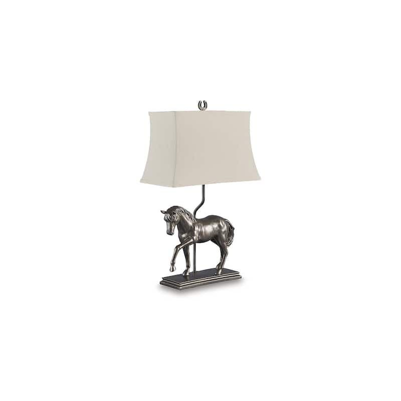 Signature Design by Ashley Sandorman Bronze Table Lamp - 16"W x 9"D x 27"H