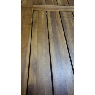 Outdoor Puerto Acacia Wood 3-piece Picnic Dining Set by Christopher Knight Home