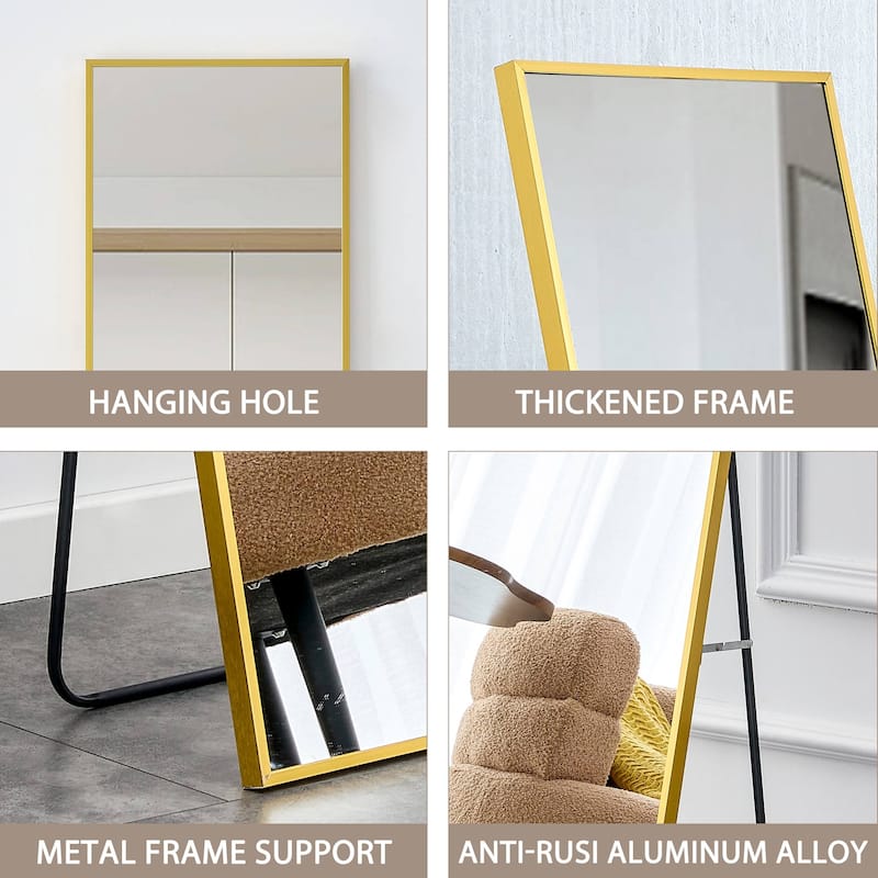 Modern, minimalist, full length mirrors, bathroom vanity mirrors, bedroom porches, clothing stores. - Transparent
