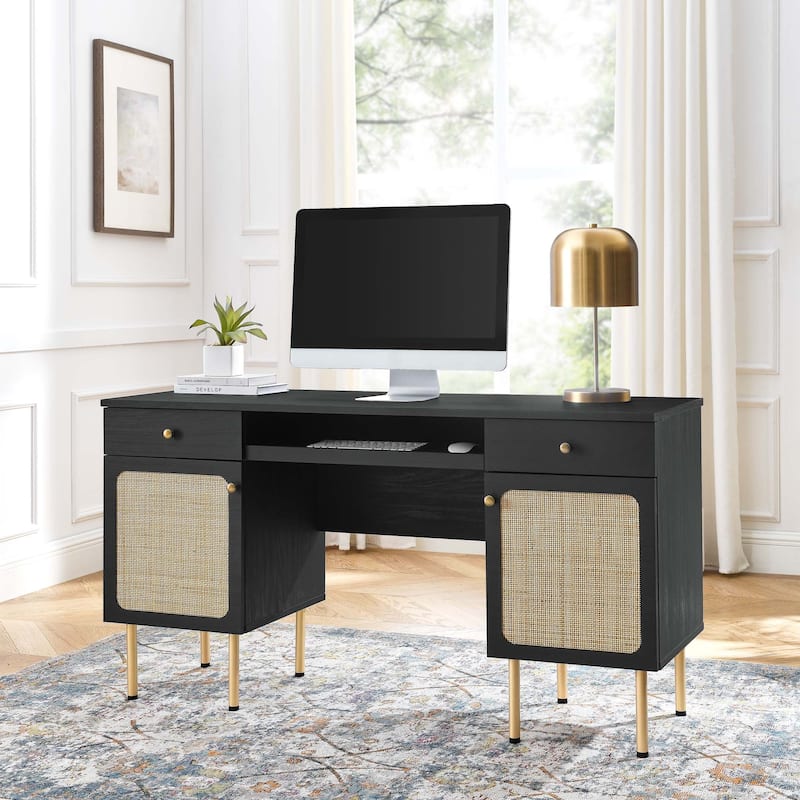 Chaucer Office Desk - Black