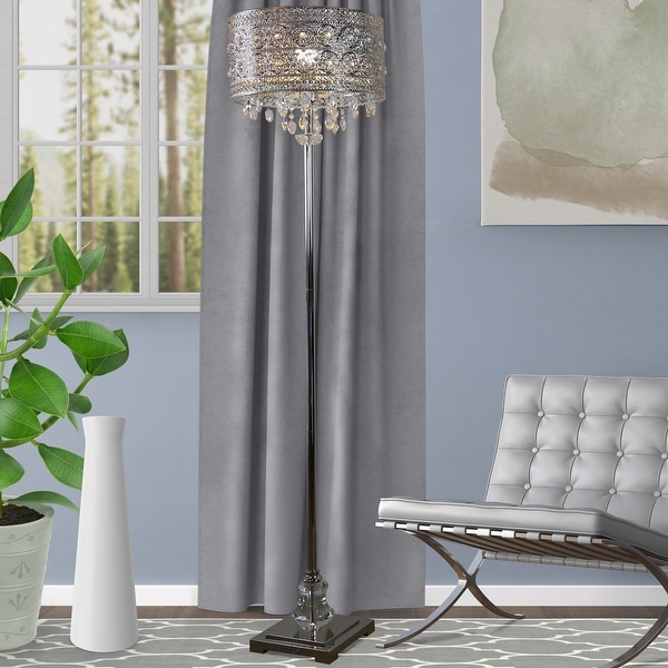 jewel filled table lamp