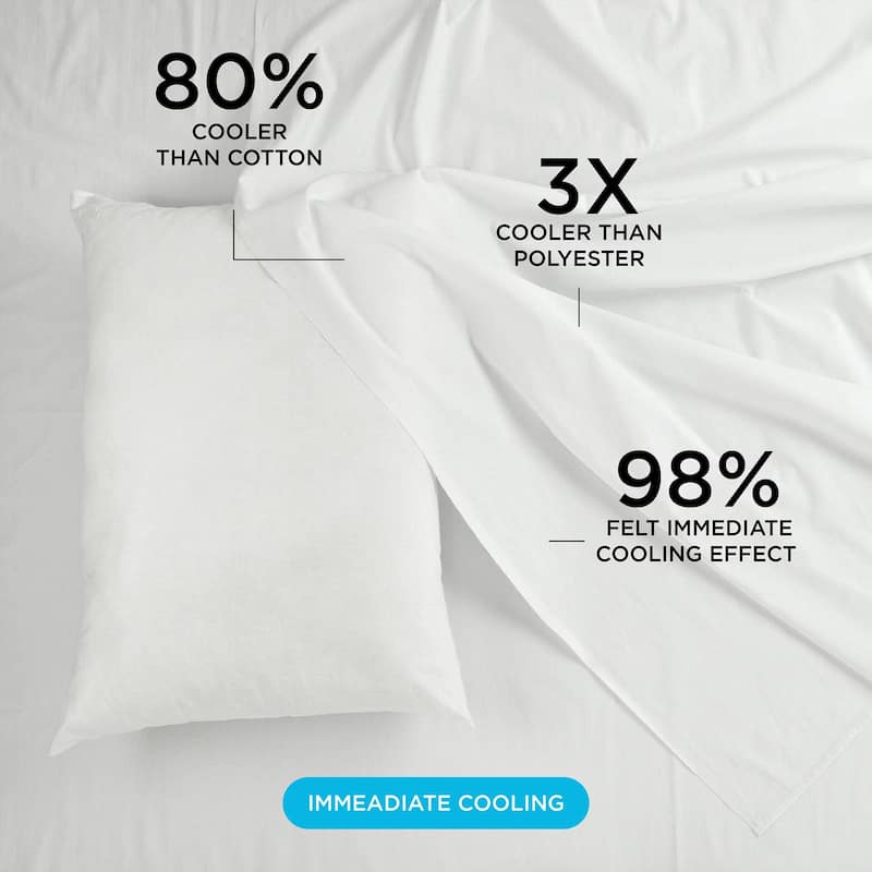 NIGHT Chill Cooling Nylon Flat Bed Sheet