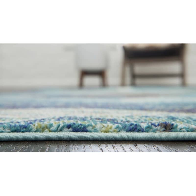 Contemporary Tazetta Collection Area Rug