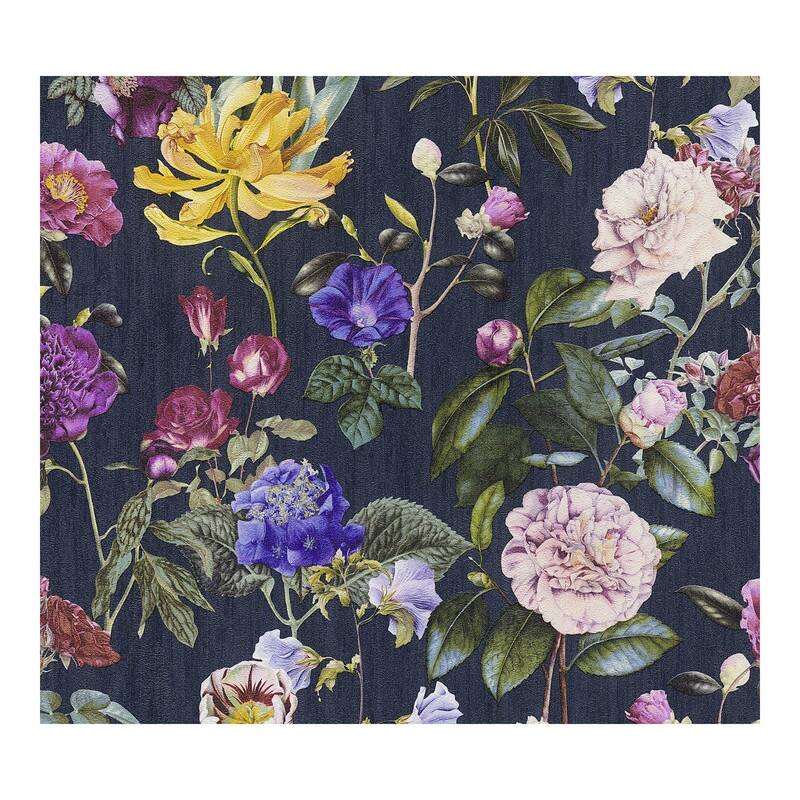 AS Creation Aviva Multicolor English Garden Wallpaper - 20.9 x 396 x 0.025