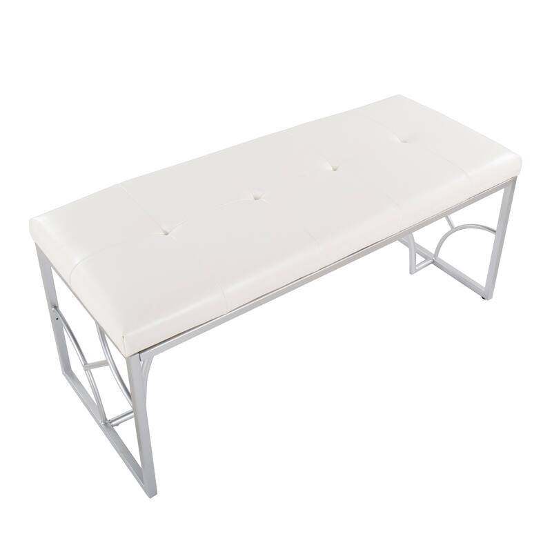 Silver Orchid Loretta Bench