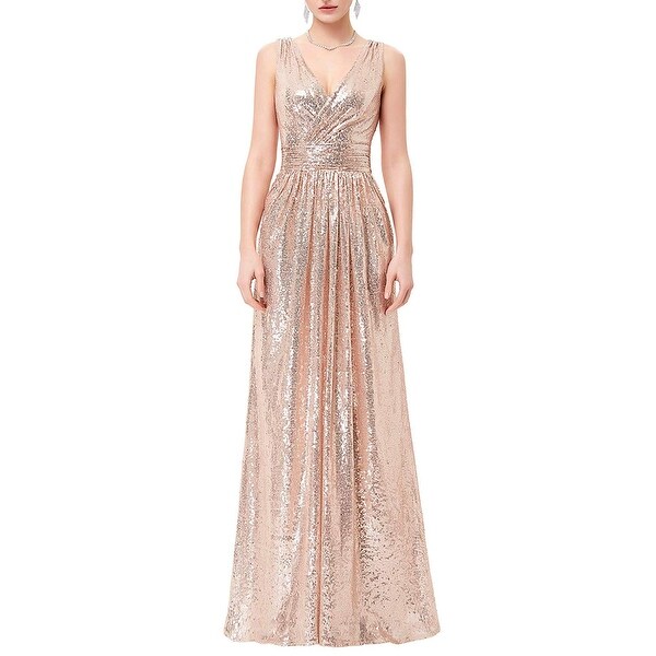 rose gold dress size 18