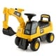 preview thumbnail 4 of 6, Licensed Caterpillar Kids Ride-On Digger-Yellow - 29" x 12" x 21.5" (L x W x H)