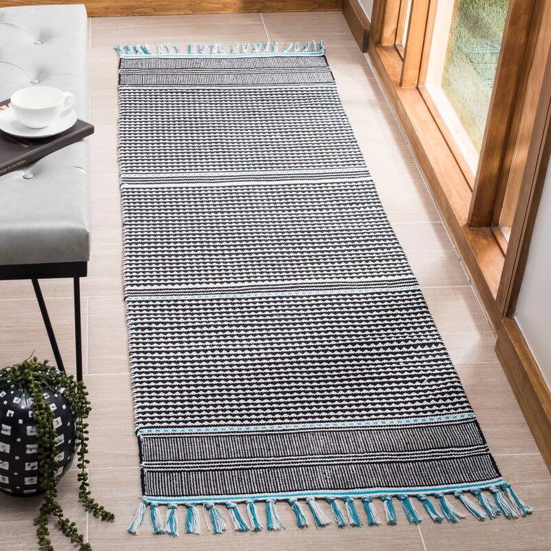 SAFAVIEH, Handmade Flatweave Montauk Susse Casual Cotton Rug