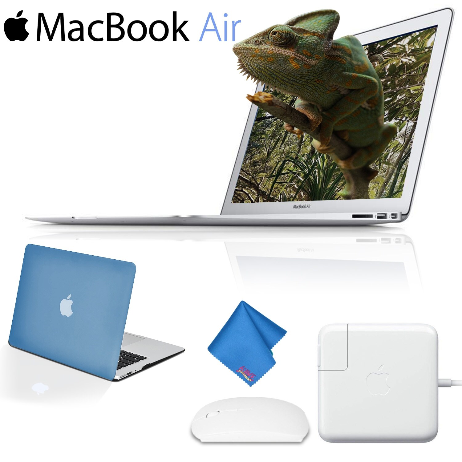 Shop Apple 13 3 Macbook Air 256gb Ssd Starter Bundle Overstock 22243045