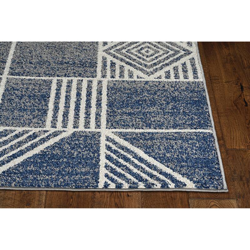 Domani Luxe Geometric Outdoor Area Rug