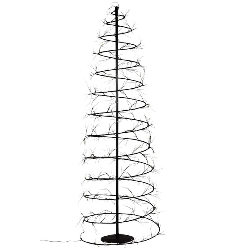 6.5 FT Revolve LED Tree Brown Indoor/Outdoor Use