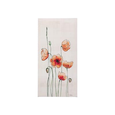 Meadow Flowers I (20 x 40) Canvas Art Print