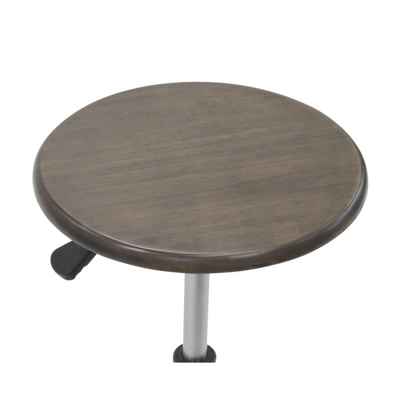 Studio Designs Retro Wood Seat and Height Adjustment Stool