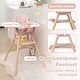 preview thumbnail 16 of 30, 6-in-1 Baby High Chair with Removable Dishwasher and Safe Tray - 24.5" x 23" x 35.5"